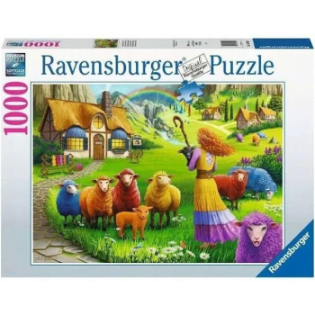 Puzzle 1000 Kolorowa wełna